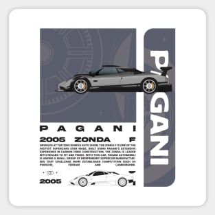 2005 Pagani Zonda F Magnet